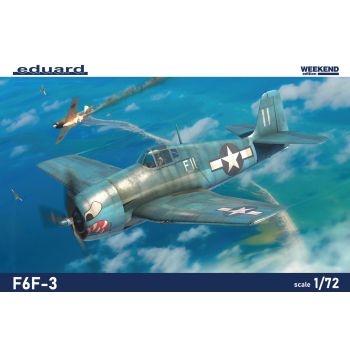 Eduard 7457 Grumman F6F-3 Hellcat 'Weekend Edition' 1/72 Scale Plastic Model Kit