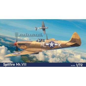 Eduard 7462 Spitfire Mk VIII 'Weekend Edition' 1/72 Scale Plastic Model Kit