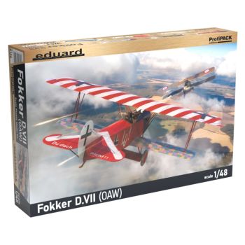 Eduard 8136 Fokker D VII OAW 'Profi-Pack' 1/48 Scale Plastic Model Kit
