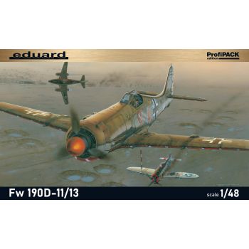 Eduard 8185 Focke-Wulf Fw190D-11/13 'Profi-Pack' 1/48 Scale Plastic Model Kit