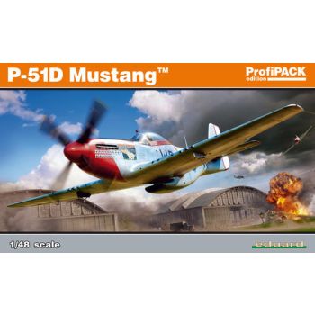 Eduard 82102 P-51D Mustang 'Profi-Pack' 1/48 Scale Plastic Model Kit
