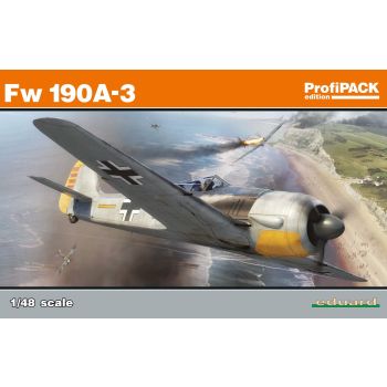 Eduard 82144 Focke-Wulf Fw190A-3 Fighter 'Profi-Pack' 1/48 Scale Model Kit