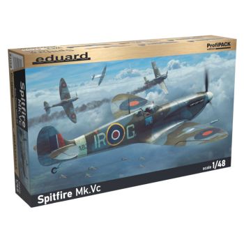 Eduard 82158 Spitfire Mk Vc 'Profi-Pack' 1/48 Scale Plastic Model Kit