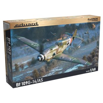 Eduard 82162 Messerschmitt Bf109G14/AS 'Profi-Pack' 1/48 Scale Plastic Model Kit