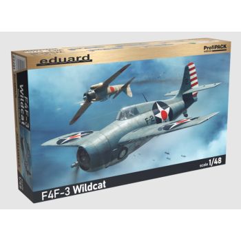 Eduard 82201 F4F3 Wildcat 'Profi-Pack' 1/48 Scale Plastic Model Kit