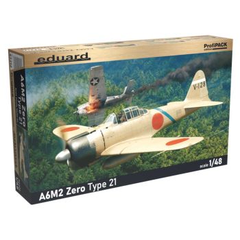 Eduard 82212 A6M2 Zero Type 21 'Profi-Pack' 1/48 Scale Plastic Model Kit