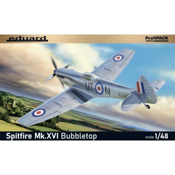 Eduard 8285 Spitfire Mk XVI Bubbletop 'Profi-Pack' 1/48 Scale Plastic Model Kit