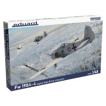 Eduard 84117 Fw190A-4 with 2 Gun Wings 'Weekend Edition' 1/48 Scale Model Kit