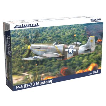 Eduard 84176 P-51D-20 Mustang 'Weekend Edition' 1/48 Scale Plastic Model Kit