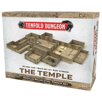 GaleForce nine TFD004 Tenfold Dungeon: Temple Modular Roleplaying Terrain Set
