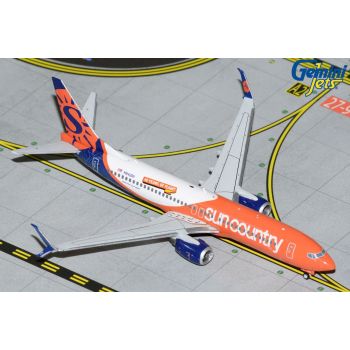 GeminiJets 1960 Sun Country Boeing 737-800S 'N842SY' 1/400 Scale Diecast Model
