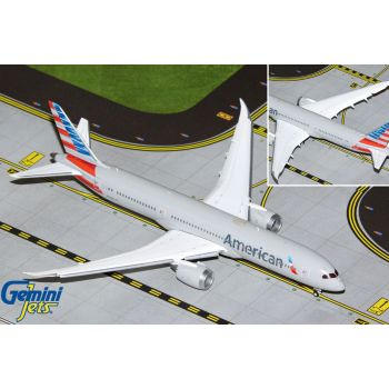 GeminiJets 2088F American Airlines 787-9 'N835AN' Flaps Down 1/400 Scale Model