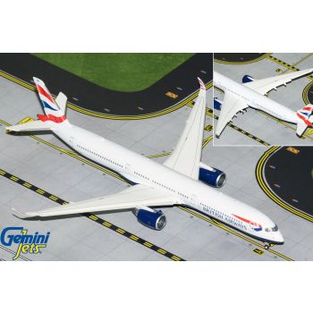 GeminiJets 2111F British Airlines A350-1000 'G-XWBB' Flaps Down 1/400 Scale