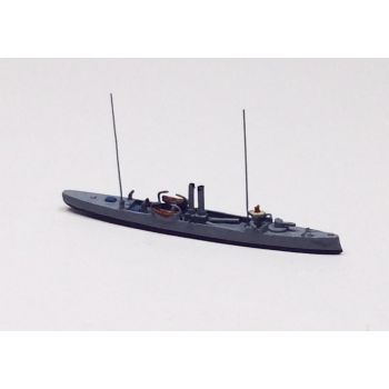 Hai 784 British Gunboat Spider 1888 1/1250 Scale Model Ship