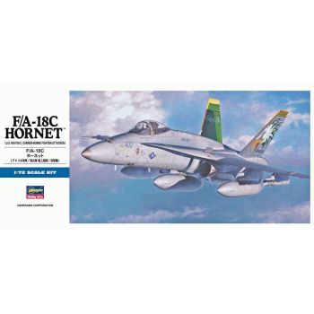 Hasegawa 438 McDonnell Douglas F/A-18C Hornet 1/72 Scale Plastic Model Kit