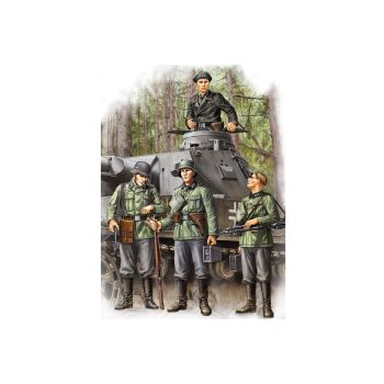 HobbyBoss 84413 Early WWII German Infantry Set #1 1/35 Scale Model Figures