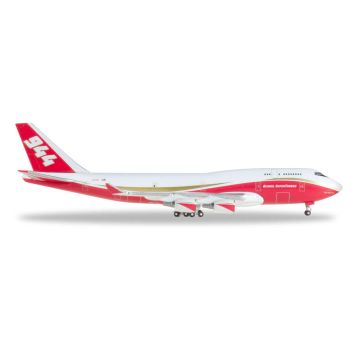 Herpa Wings 531955 Global Supertanker Boeing 747-400 1/500 Scale Diecast Model