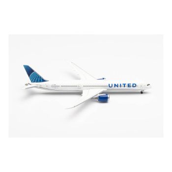 Herpa Wings 534321 United 787-10 2019 New Livery 'N12010' 1/500 Scale Model