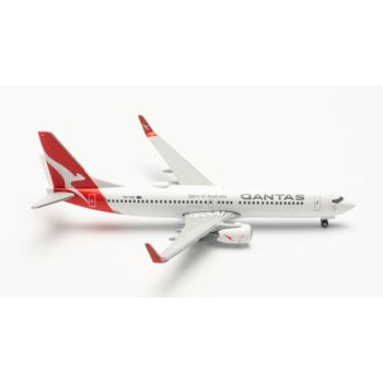 Herpa Wings 535502 Qantas Boeing 737-800 1/500 Scale Diecast Model