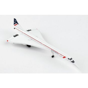 Herpa Wings 535625 British Concorde Landor Livery Nose Down 1/500 Scale Model