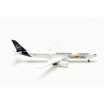 Herpa Wings 537216 Lufthansa A330-300 'Diversity Wins' 1/500 Scale Diecast Model