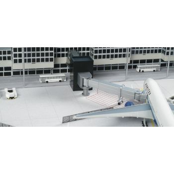 Herpa Wings 520416 Passenger Departure Gate 1/500 Scale Model Airport Accessory