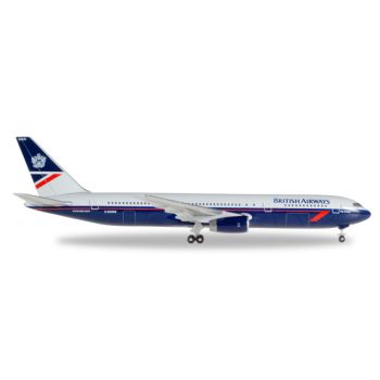 Herpa Wings 529822 British Airways 767-300 Landor Colors 1/500 Scale Model