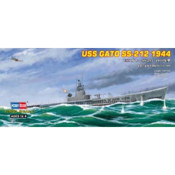 HobbyBoss 87013 US Submarine Gato 1944 1/700 Scale Plastic Model Kit