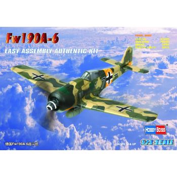 HobbyBoss 80245 Focke-Wulf Fw190A-6 1/72 Scale Plastic Model Kit