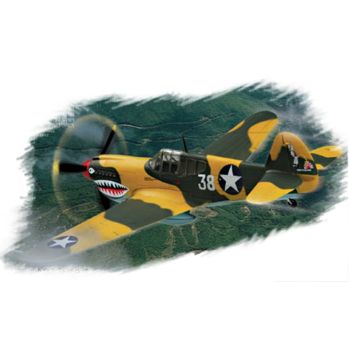 HobbyBoss 80250 Curtiss P-40E Kittyhawk 1/72 Scale Plastic Model Kit