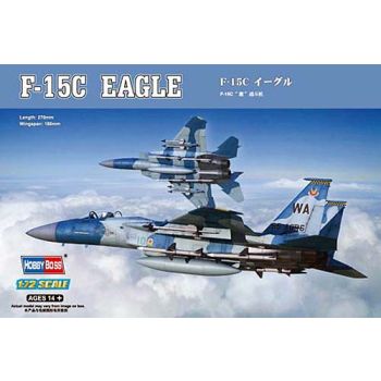 HobbyBoss 80270 F-15C Eagle 1/72 Scale Plastic Model Kit