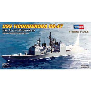 HobbyBoss 82501 US Guided Missile Cruiser Ticonderoga 1/1250 Scale Model Kit