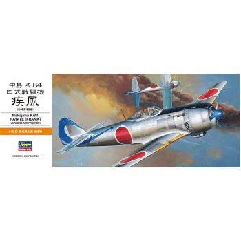 Hasegawa 134 Nakajima Ki-84 'Frank' 1/72 Scale Plastic Model Kit