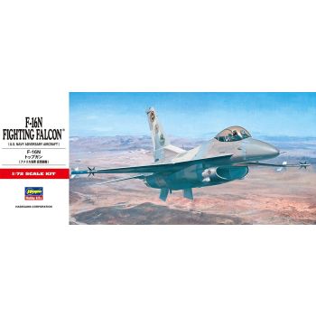 Hasegawa 342 F-16N 'Top Gun' 1/72 Scale Plastic Model Kit