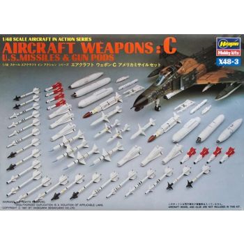 Hasegawa 36003 US Aircraft Weapons Set for 1/48 Scale Model Kits