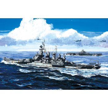 I Love Kit 65704 US Battleship North Carolina 'Top Grade' 1/700 Scale Model Kit