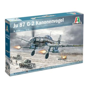 Italeri 1466 Junkers Ju-87G-2 'Kanonenvogel' 1/72 Scale Plastic Model Kit
