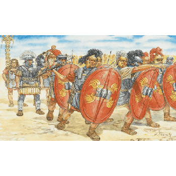 Italeri 6021 Roman Infantry 1st - 2nd Century B.C. 1/72 Scale Model Figures