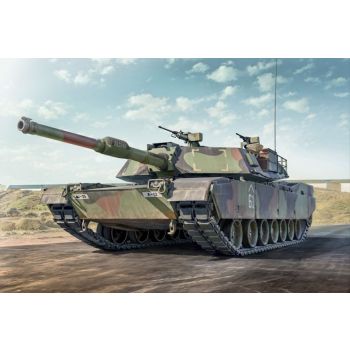 Italeri 6596 M1A1 Abrams 1/35 Scale Plastic Model Kit with Decals for 4 Versions