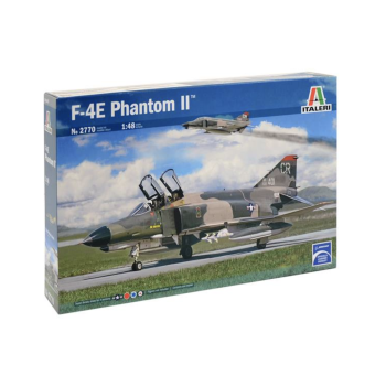 Italeri 2770 F-4E Phantom II 4 Different Markings 1/48 Scale Plastic Model Kit