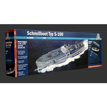 Italeri 5603 Schnellboot S100 PRM Edition 1/35 Scale Plastic Model Kit