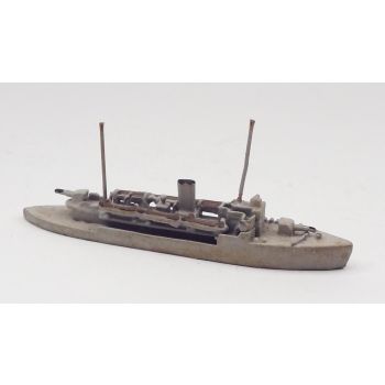WWI Era Gunboat 1/1250 Scale Model Ship
