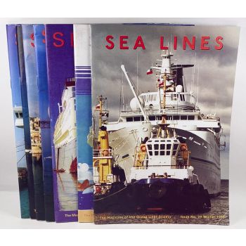 Lot of 7 Sea Lines Magazines from 2001-2003