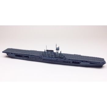 Neptun T1313 US Aircraft Carrier Hornet Camouflaged 1942 1/1250 Scale Model Ship