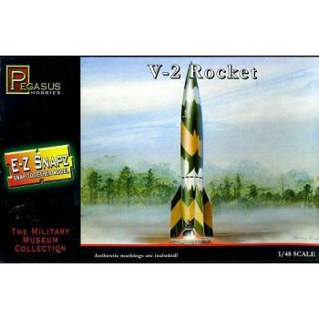 Pegasus 8416 WWII German V-2 Rocket 1/48 Scale Snap-Together Model Kit