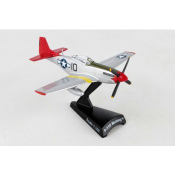 Postage Stamp 53427 P-51D Mustang Tuskegee Airmen 1/100 Scale Diecast Model