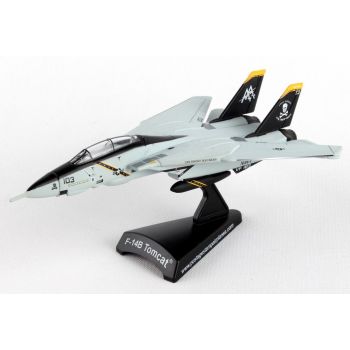 Postage Stamp 53833 F-14 Tomcat VF-103 'Jolly Rogers' 1/160 Scale Diecast Model