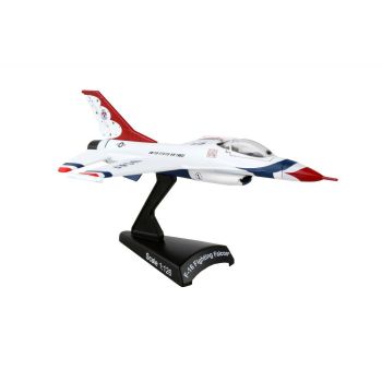 Postage Stamp 53992 F-16 US Air Force Thunderbirds 1/126 Scale Diecast Model