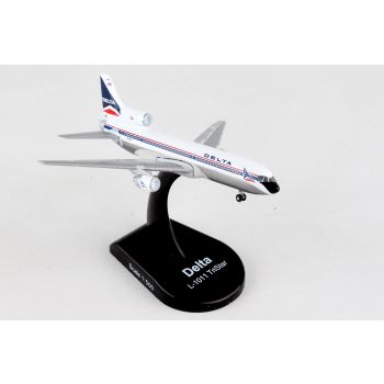 Postage Stamp 58132 Delta Air Lines L-1011-250 1/500 Scale Diecast Model