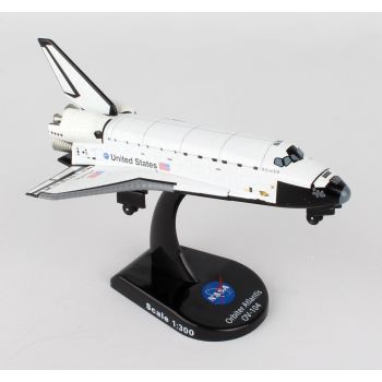 Postage Stamp 58231 NASA Space Shuttle Atlantis 1/300 Scale Diecast Model